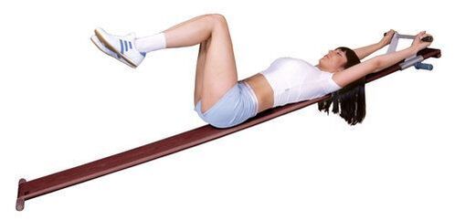 Edzőgép az osteochondrosis otthoni kezelésére